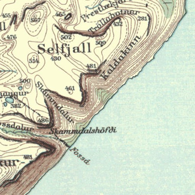 Avenza Systems Inc. Iceland 1:100 Sheet - 101 digital map