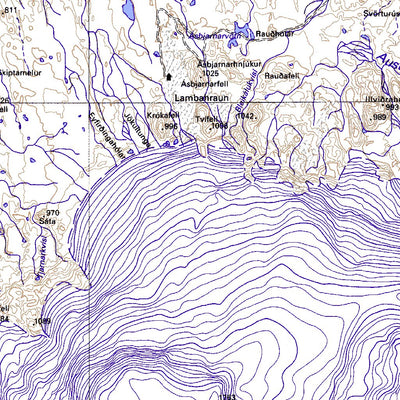 Avenza Systems Inc. Iceland 1:250 - Mid-island digital map
