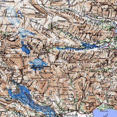 Avenza Systems Inc. Iceland 1:250 - Midausturland digital map