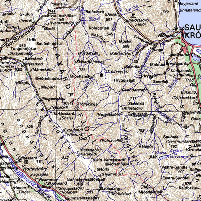 Avenza Systems Inc. Iceland 1:250 - Midnordurland digital map