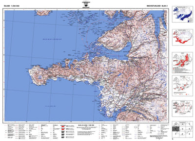 Avenza Systems Inc. Iceland 1:250 - Midvesturland digital map