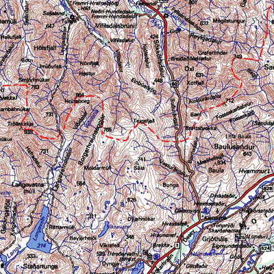 Avenza Systems Inc. Iceland 1:250 - Midvesturland digital map
