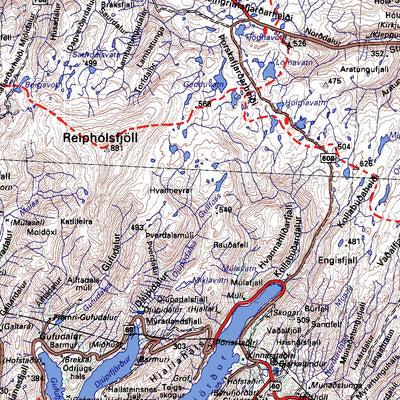 Avenza Systems Inc. Iceland 1:250 - Nordvesturland digital map