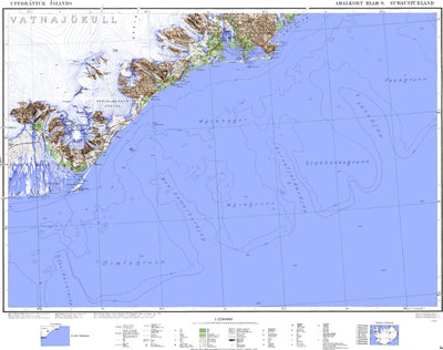 Avenza Systems Inc. Iceland 1:250 - Sudausturland digital map