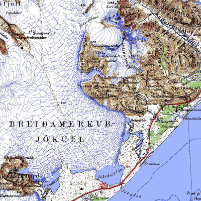 Avenza Systems Inc. Iceland 1:250 - Sudausturland digital map