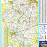 Avenza Systems Inc. Illinois Official Highway Map digital map