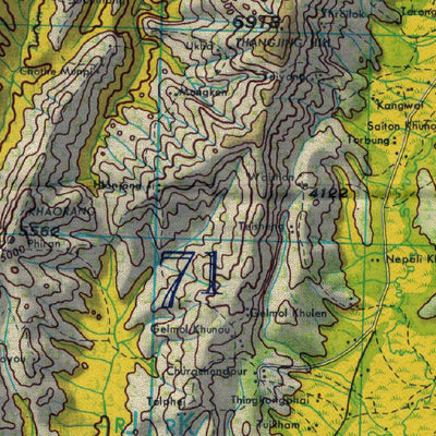 Avenza Systems Inc. Imphal, India digital map