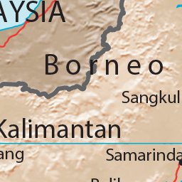 Avenza Systems Inc. Indonesia Physiography digital map