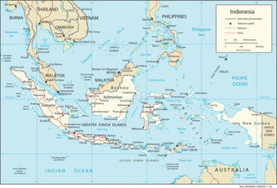 Avenza Systems Inc. Indonesia Transportation digital map