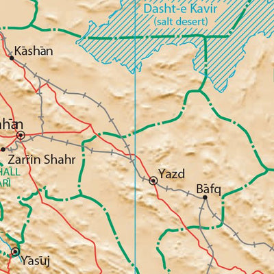 Avenza Systems Inc. Iran Physiography digital map