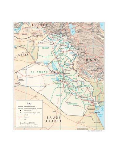 Avenza Systems Inc. Iraq Physiography digital map