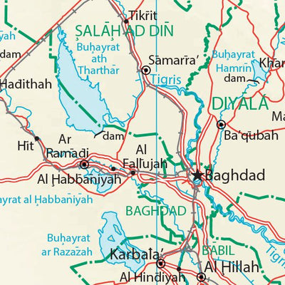Avenza Systems Inc. Iraq Physiography digital map