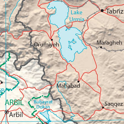 Avenza Systems Inc. Iraq Physiography digital map