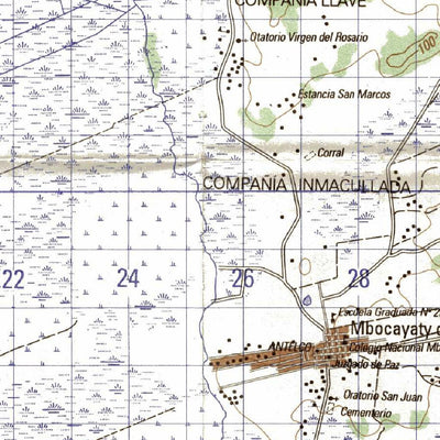 Avenza Systems Inc. Itacurubí De La Cordillera digital map
