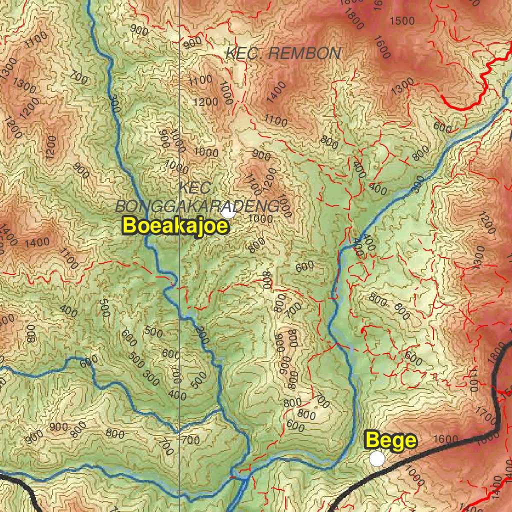 J14: Tana Toraja District Map by Avenza Systems Inc. | Avenza Maps