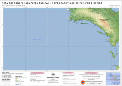 Avenza Systems Inc. J21: Fak-fak District digital map