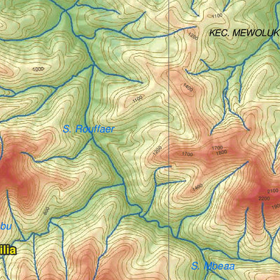 Avenza Systems Inc. J24: Puncak Jaya District digital map