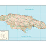Avenza Systems Inc. Jamaica Physiography digital map