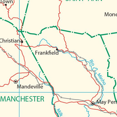 Avenza Systems Inc. Jamaica Transportation digital map