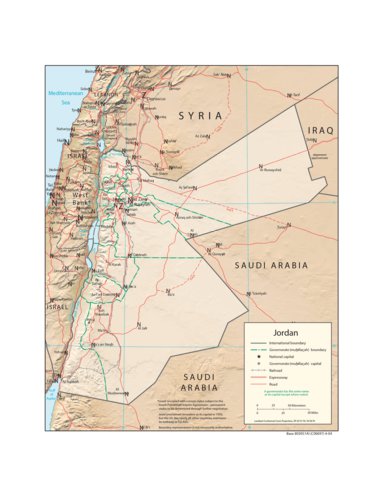 Avenza Systems Inc. Jordan Physiography digital map