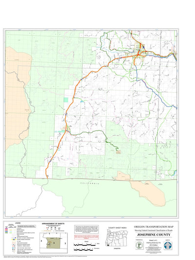 Avenza Systems Inc. Josephine County Sheet 3 digital map