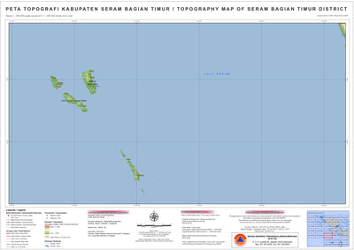 Avenza Systems Inc. K21: Seram Bagian Timur District digital map