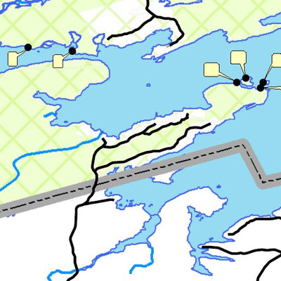 Avenza Systems Inc. Kashwakamak Lake and Big Gull Lake digital map