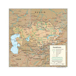 Avenza Systems Inc. Kazakhstan Physiography digital map