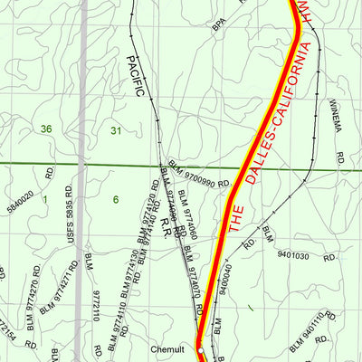 Avenza Systems Inc. Klamath County Sheet 2 digital map