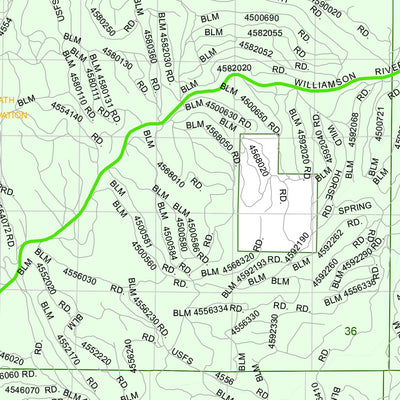 Avenza Systems Inc. Klamath County Sheet 4 digital map