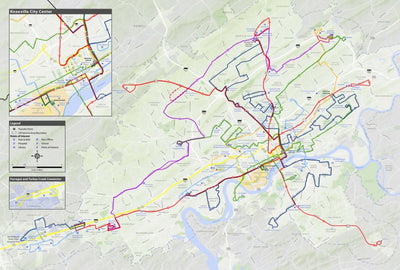 Avenza Systems Inc. Knoxville TN Transit digital map