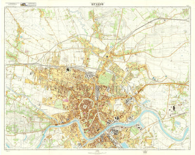 Avenza Systems Inc. Krakow, Poland - 1974 digital map