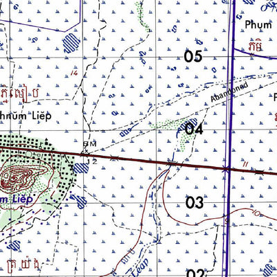 Avenza Systems Inc. Krâlanh-Cambodia-5636ii digital map
