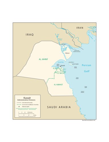 Avenza Systems Inc. Kuwait Administration digital map