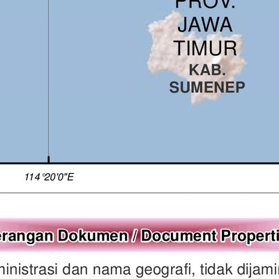 Avenza Systems Inc. L11: Sumenep District digital map