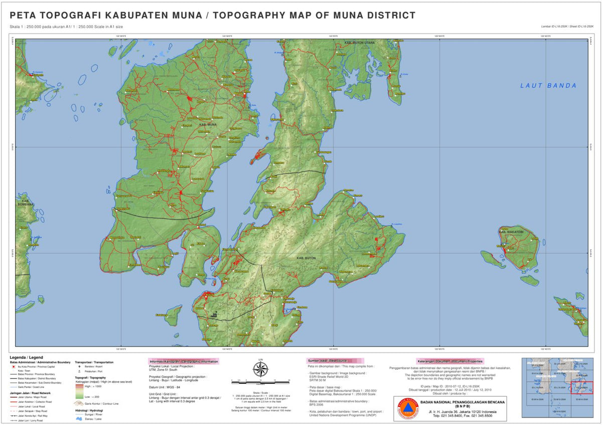 L16 Postcode Map L16: Muna District Map by Avenza Systems Inc. | Avenza Maps