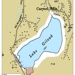Avenza Systems Inc. Lake Gilead Angler Reservoir Map digital map