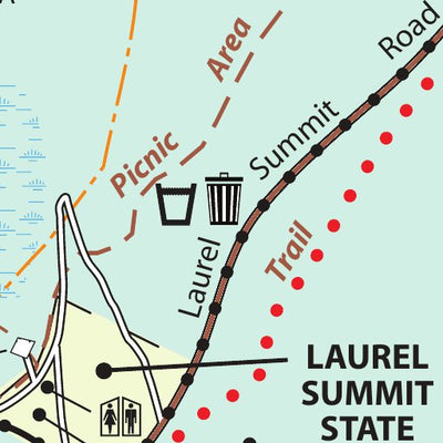 Avenza Systems Inc. Laurel Summit State Park Map digital map