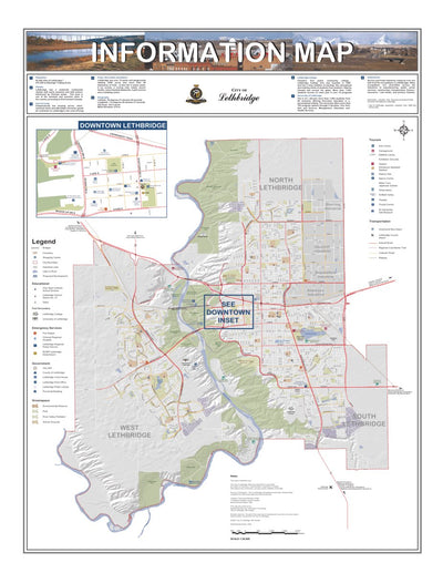 Avenza Systems Inc. Lethbridge AB Transit digital map