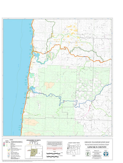 Avenza Systems Inc. Lincoln County Sheet 2 digital map