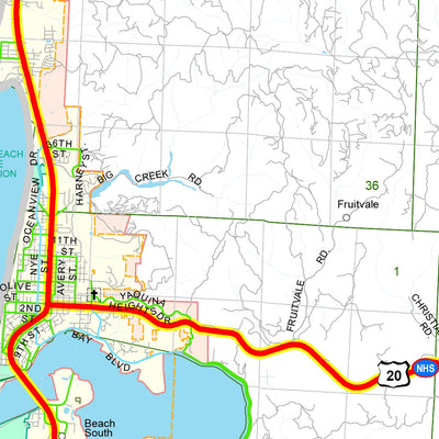 Avenza Systems Inc. Lincoln County Sheet 2 digital map