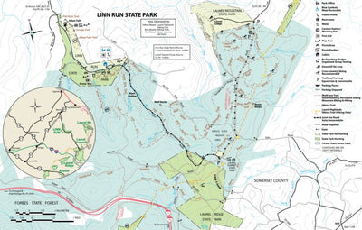 Avenza Systems Inc. Linn Run State Park Map digital map