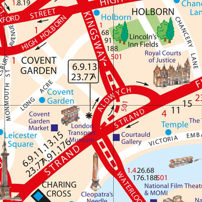 Avenza Systems Inc. London, England - Central digital map