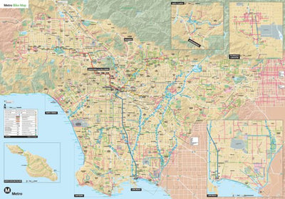 Avenza Systems Inc. Los Angeles, CA Cycling Routes digital map