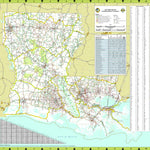 Avenza Systems Inc. Louisiana Bicycle Suitability Map digital map