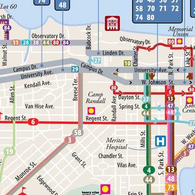 Avenza Systems Inc. Madison, Wisconsin Metro digital map