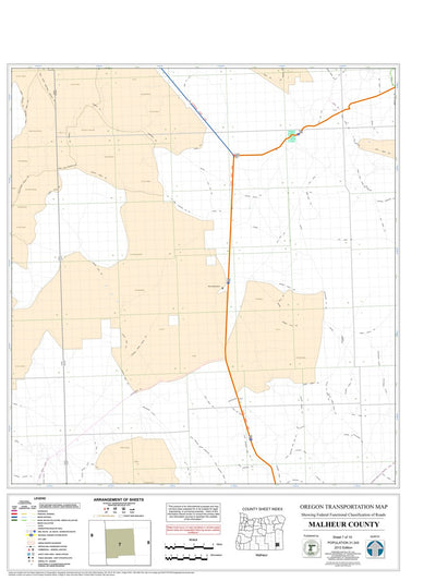 Avenza Systems Inc. Malheur County Sheet 7 digital map