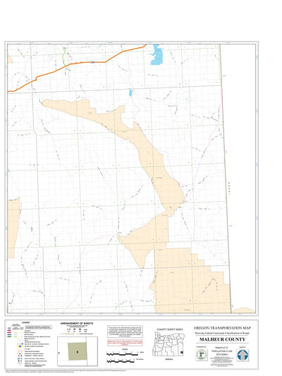 Avenza Systems Inc. Malheur County Sheet 8 digital map