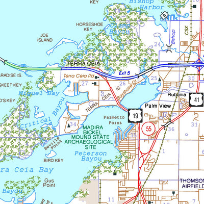 Avenza Systems Inc. Manatee digital map