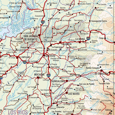 Avenza Systems Inc. Mapa Geografico del Ecuador 2012 digital map